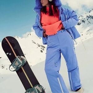 Free People On The Ascend Insulated Snow Ski Pants Blueberry